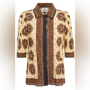Sandro Sahari Shirt — Size 0 — NWT